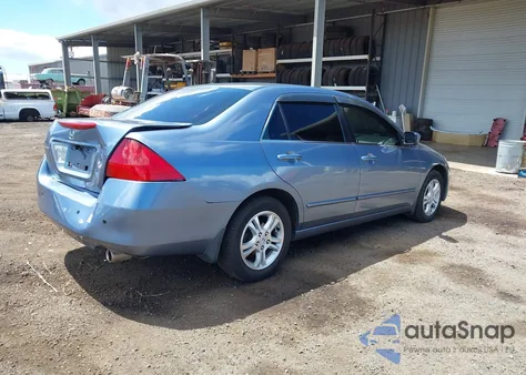 2007 Honda Accord 2.4 Se z USA, uszkodzony, nr VIN 1HGCM56307A069616